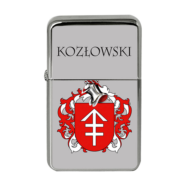 Kozłowski (Poland) Coat of Arms Flip Top Lighter