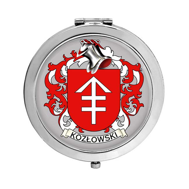 Kozłowski (Poland) Coat of Arms Compact Mirror