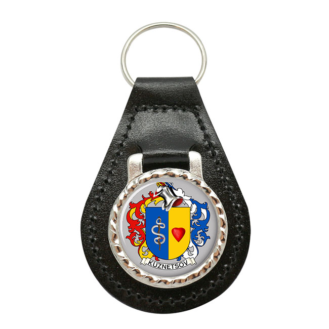 Kuznetsova (Russia) Coat of Arms Key Fob