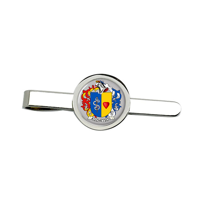 Kuznetsova (Russia) Coat of Arms Tie Clip