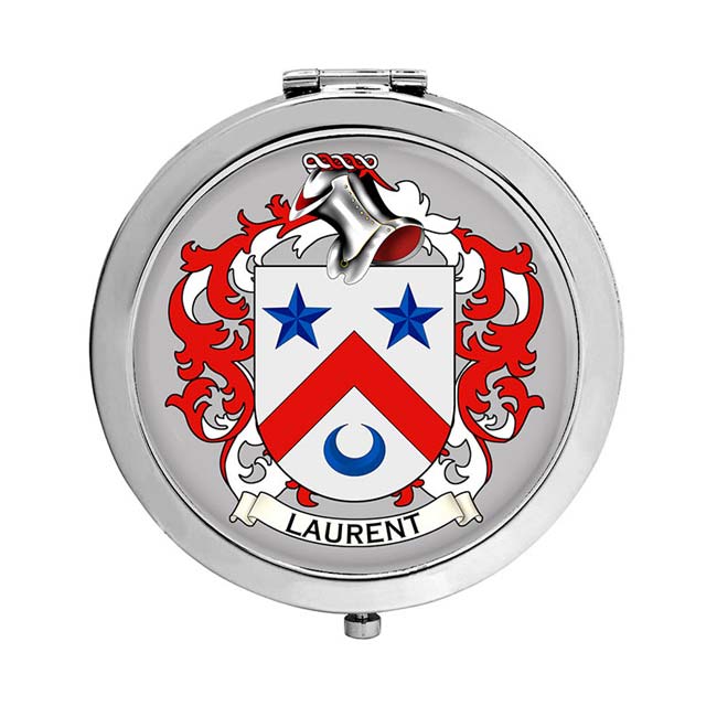 Laurent (France) Coat of Arms Compact Mirror