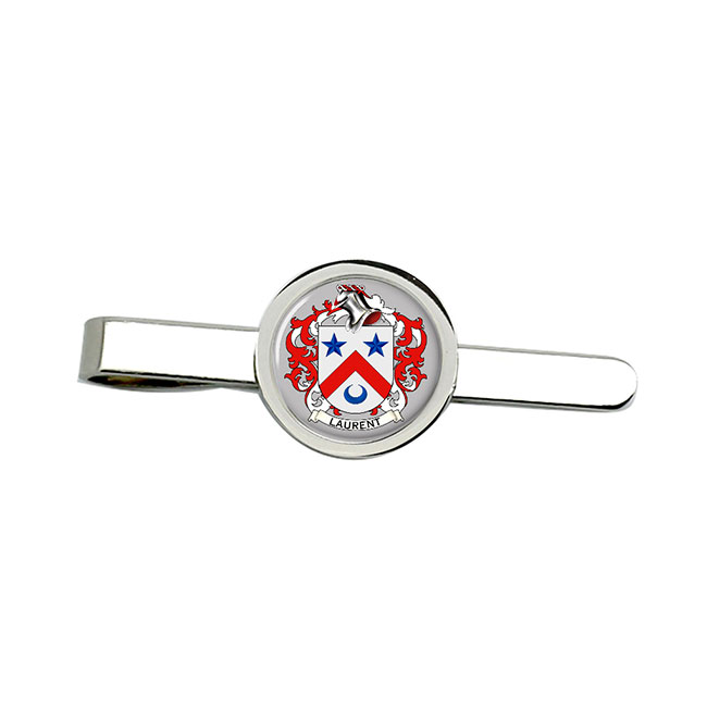 Laurent (France) Coat of Arms Tie Clip