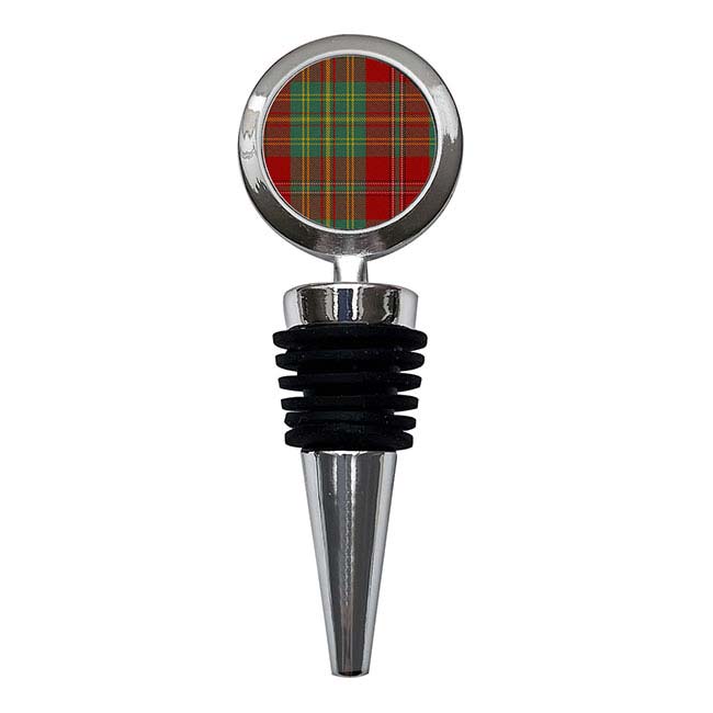 Leask Scottish Tartan Bottle Stopper