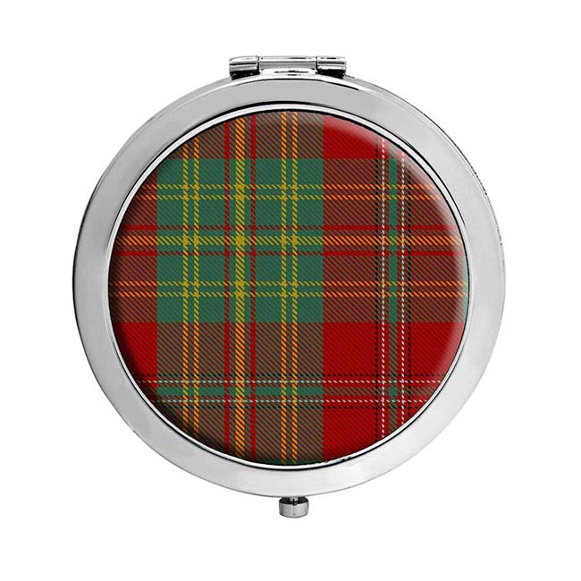 Leask Scottish Tartan Compact Mirror