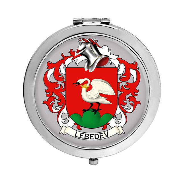 Lebedev (Russia) Coat of Arms Compact Mirror