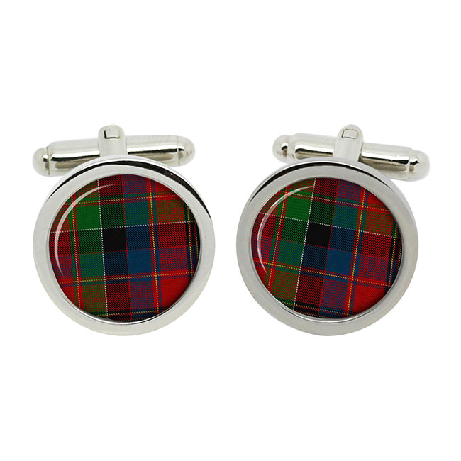 Leith Scottish Tartan Cufflinks in Box