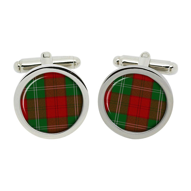 Lennox Scottish Tartan Cufflinks in Box