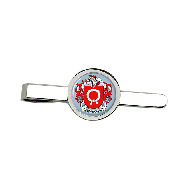 Lewandowski (Poland) Coat of Arms Tie Clip