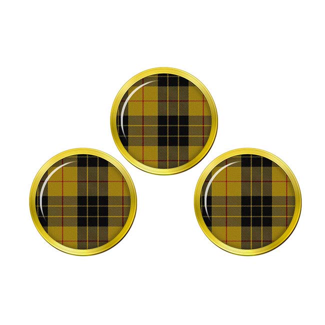 Macleod of Lewis Scottish Tartan Golf Ball Markers