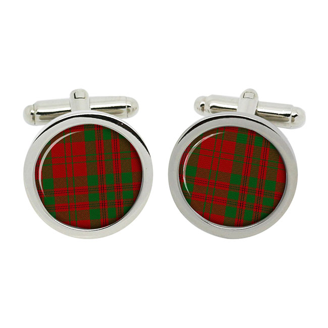 Livingstone Scottish Tartan Cufflinks in Box