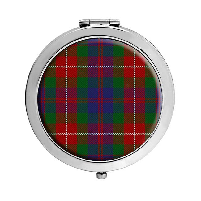 Fraser of Lovat Scottish Tartan Compact Mirror