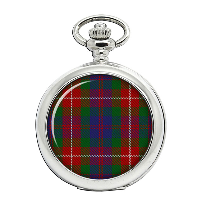 Fraser of Lovat Scottish Tartan Pocket Watch