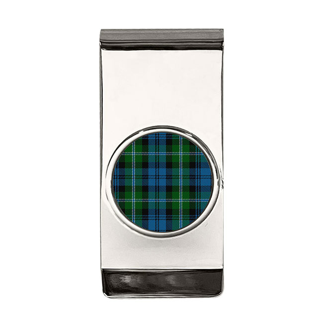 Lyon Scottish Tartan Money Clip