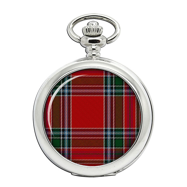 MacBain Scottish Tartan Pocket Watch