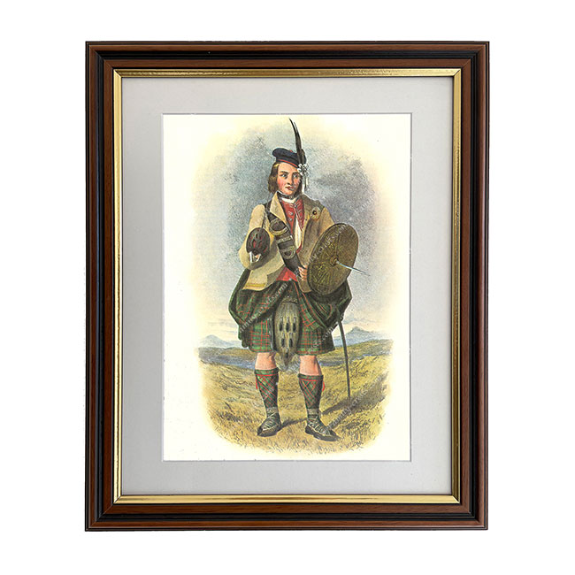 MacDonald of Clanranald Scottish Clansman Print
