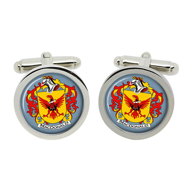 Macdonald (Scotland) Coat of Arms Cufflinks