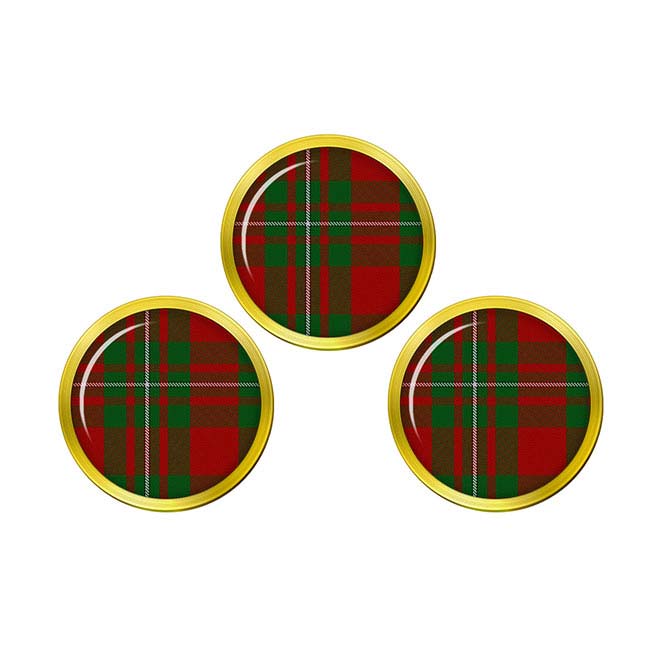 Macgregor Scottish Tartan Golf Ball Markers