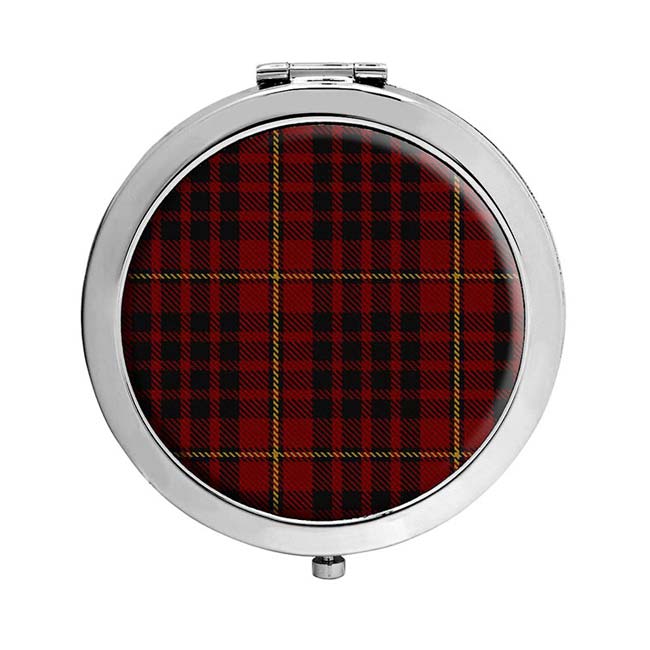 Macian Scottish Tartan Compact Mirror