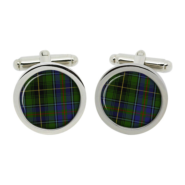 Macinnes Scottish Tartan Cufflinks in Box