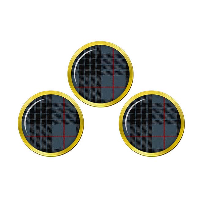 Mackay Scottish Tartan Golf Ball Markers