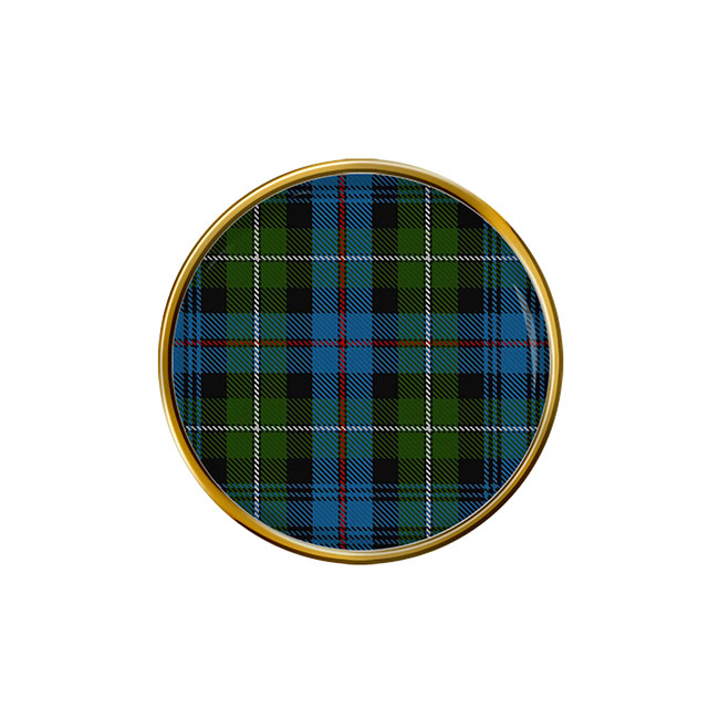 Mackenzie Scottish Tartan Pin Badge