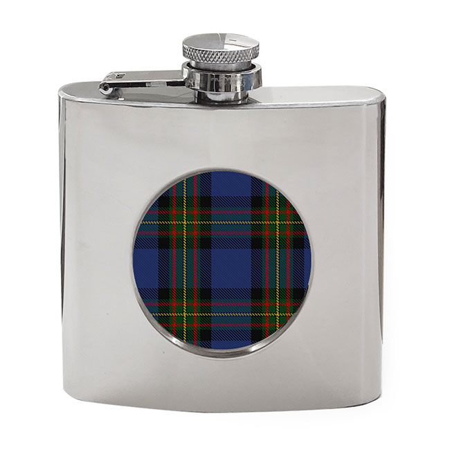 MacLaurin Scottish Tartan Hip Flask