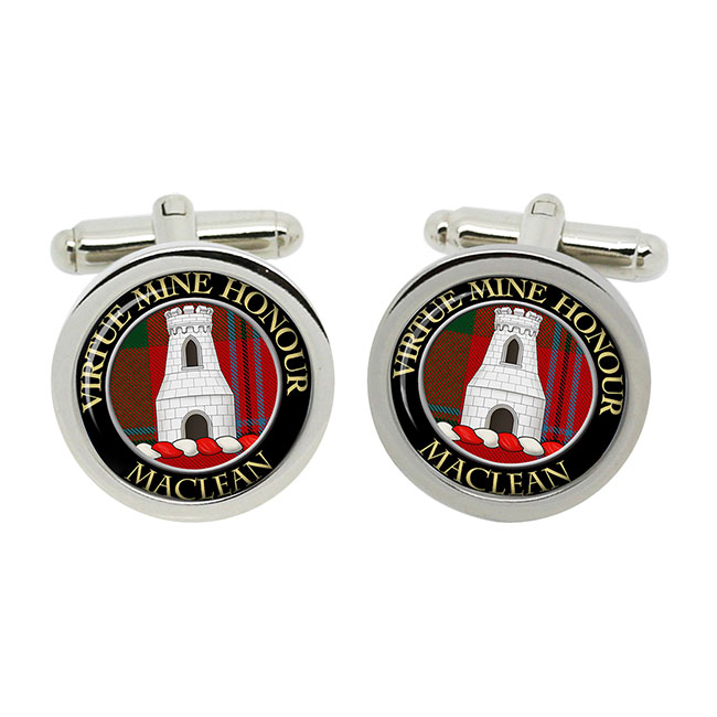 Maclean Scottish Clan Crest Cufflinks