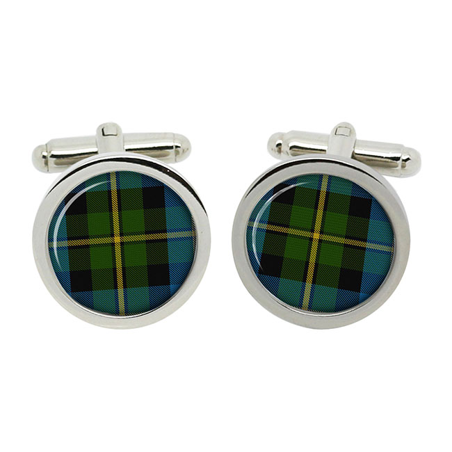 MacNeil Scottish Tartan Cufflinks in Box