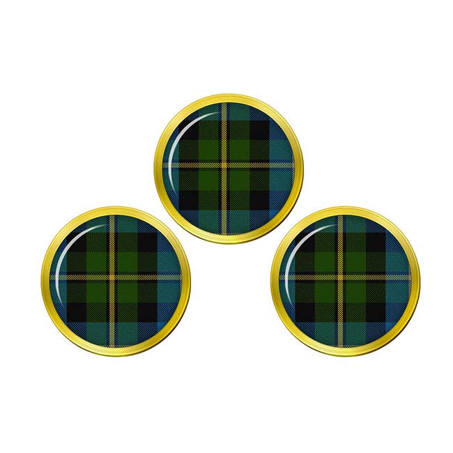 MacNeil Scottish Tartan Golf Ball Markers