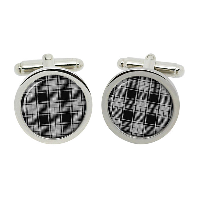 Macphee Scottish Tartan Cufflinks in Box