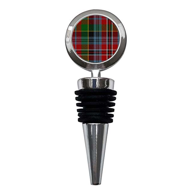 Macpherson Scottish Tartan Bottle Stopper