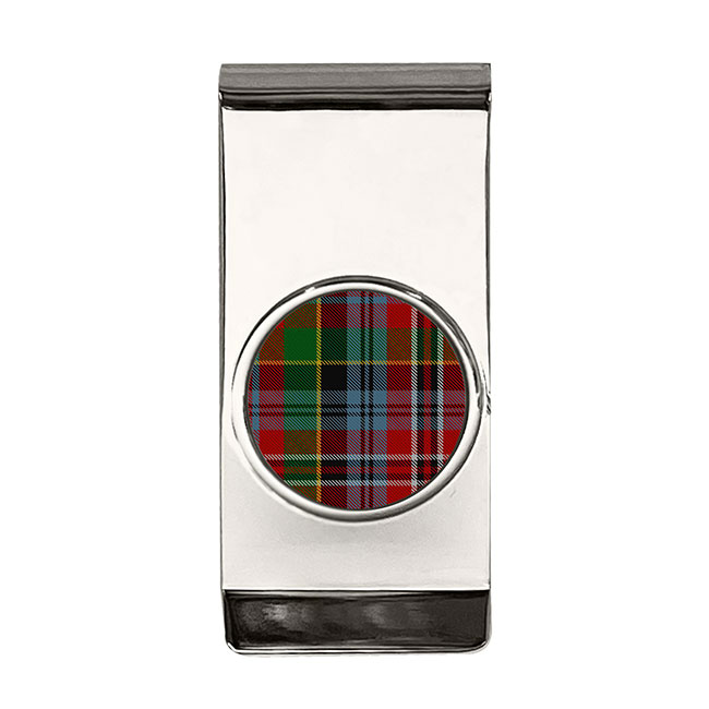 Macpherson Scottish Tartan Money Clip