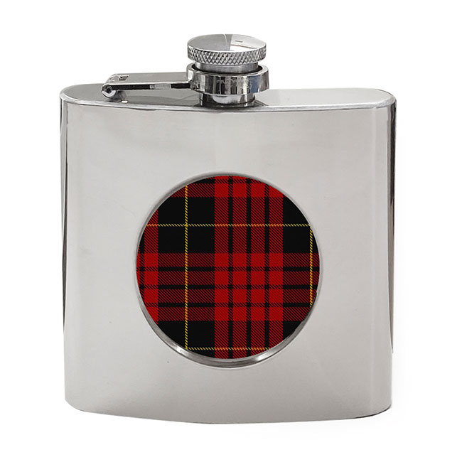 Macqueen Scottish Tartan Hip Flask