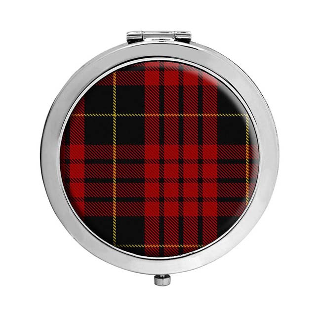 Macqueen Scottish Tartan Compact Mirror