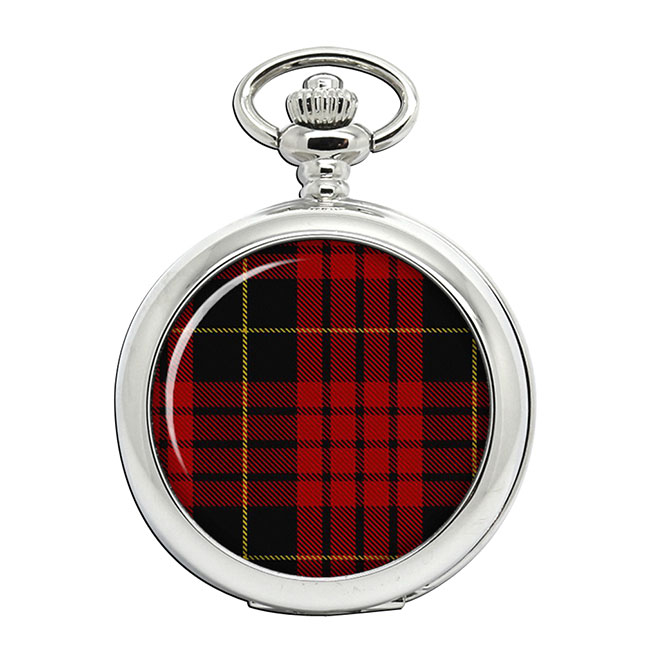 Macqueen Scottish Tartan Pocket Watch