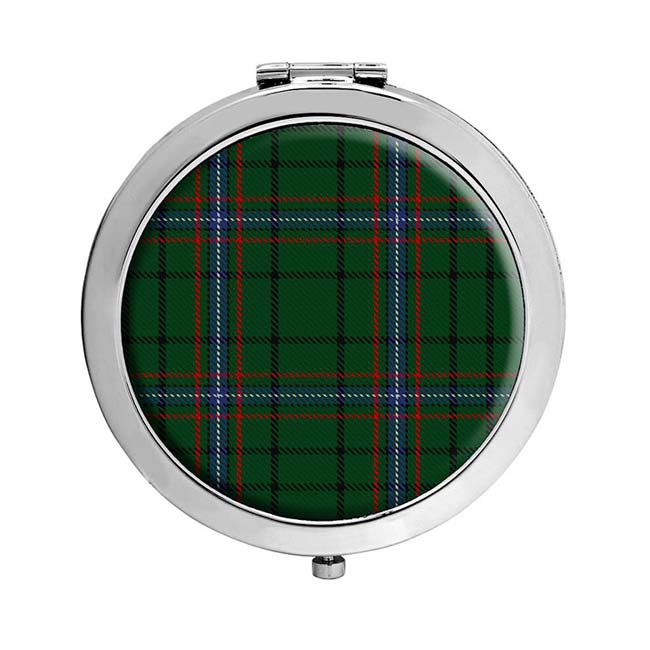 Macrae Scottish Tartan Compact Mirror