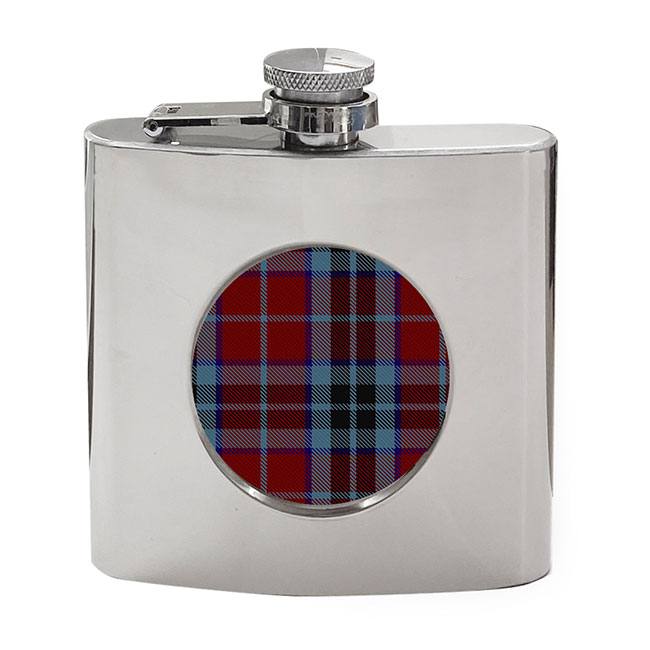 MacTavish Scottish Tartan Hip Flask