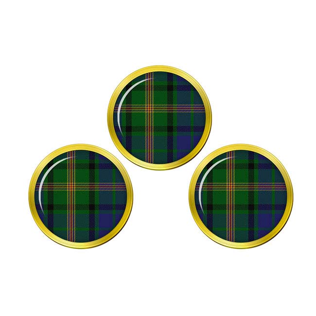 Maitland Scottish Tartan Golf Ball Markers