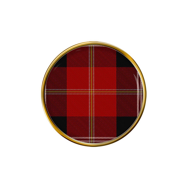 Marjoribanks Scottish Tartan Pin Badge