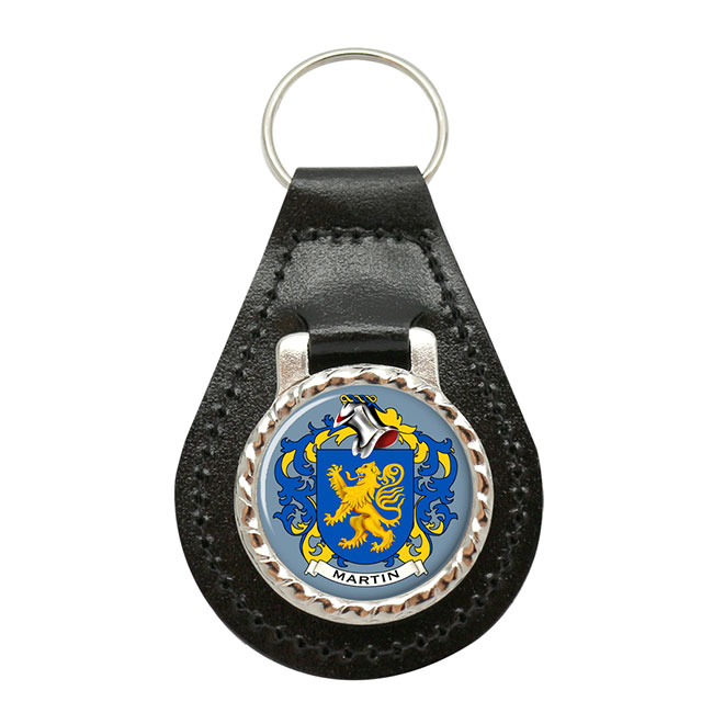 Martin (France) Coat of Arms Key Fob