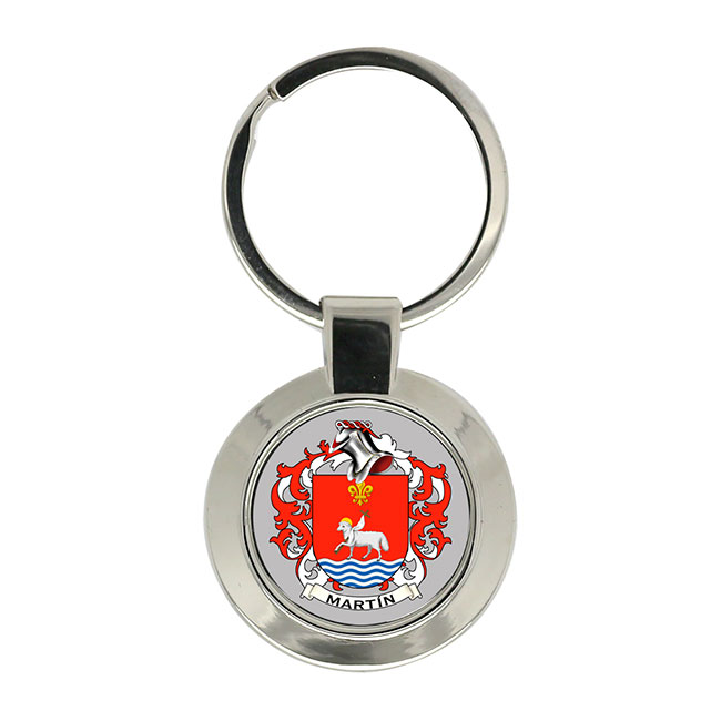 Martin (Spain) Coat of Arms Key Ring