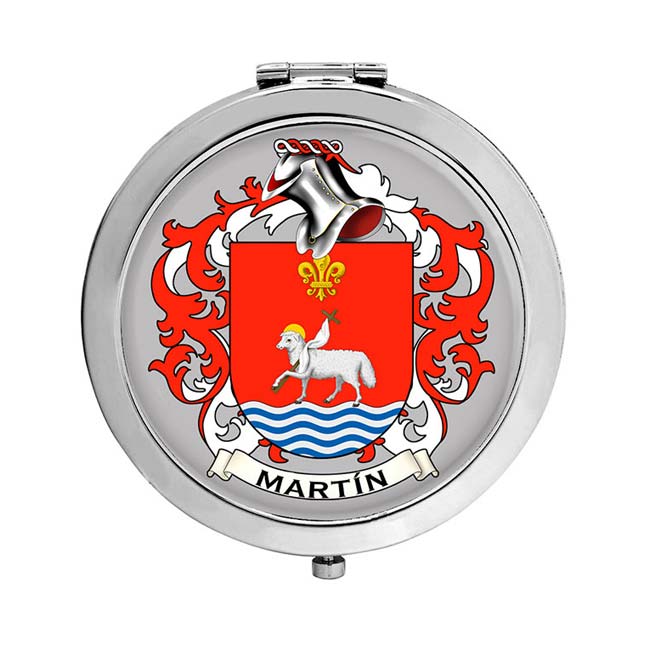 Martin (Spain) Coat of Arms Compact Mirror