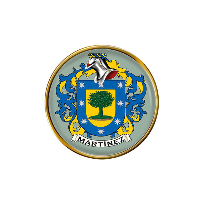 Martinez (Spain) Coat of Arms Pin Badge
