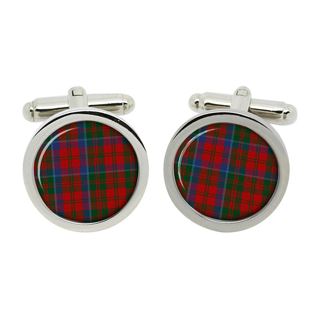 Matheson Scottish Tartan Cufflinks in Box