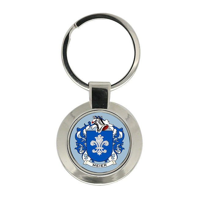 Meier (Swiss) Coat of Arms Key Ring