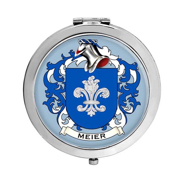 Meier (Swiss) Coat of Arms Compact Mirror