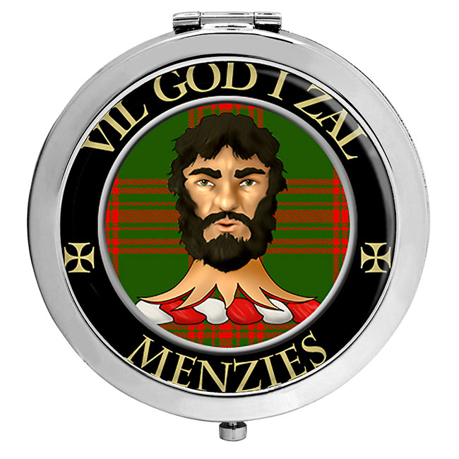 Menzies Scottish Clan Crest Compact Mirror