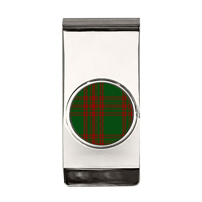 Menzies Scottish Tartan Money Clip