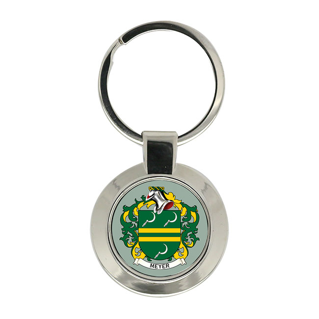 Meyer (Germany) Coat of Arms Key Ring