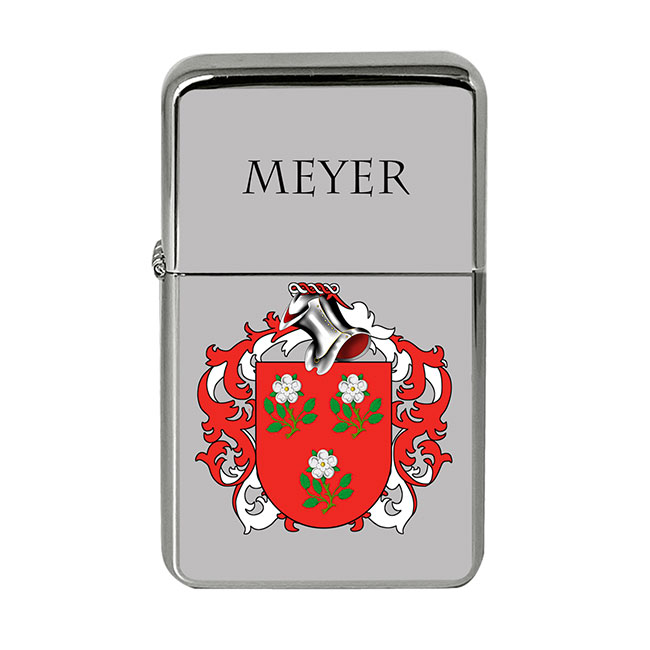 Meyer (Swiss) Coat of Arms Flip Top Lighter